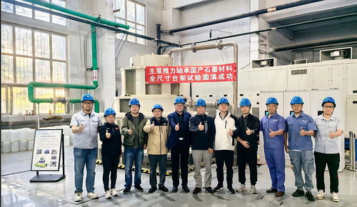 國產(chǎn)化突破！哈碳公司核電主泵推力軸承石墨材料完成全尺寸臺架試驗